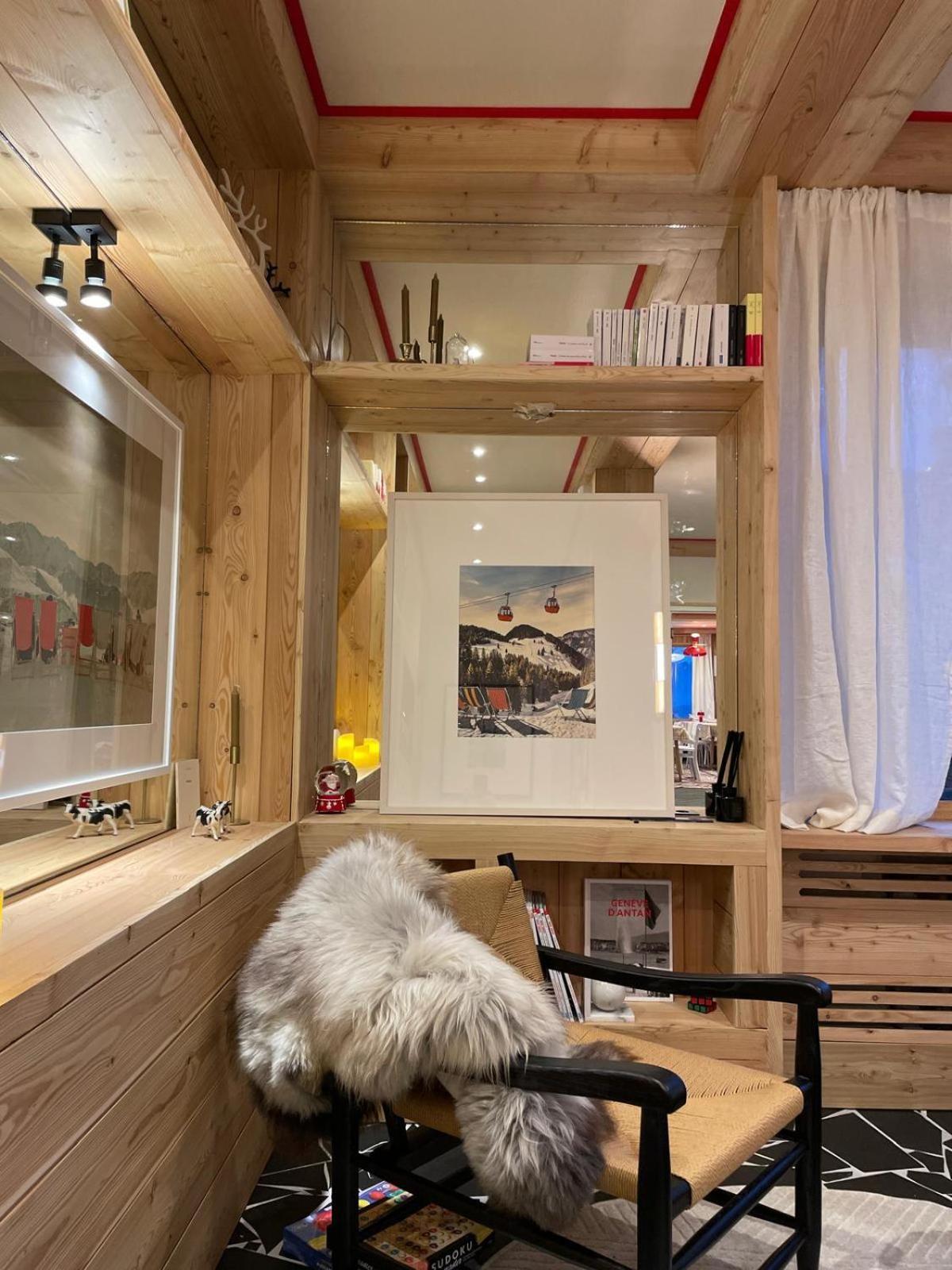 Hotel Le Caprice Des Neiges กงบลู ภายนอก รูปภาพ