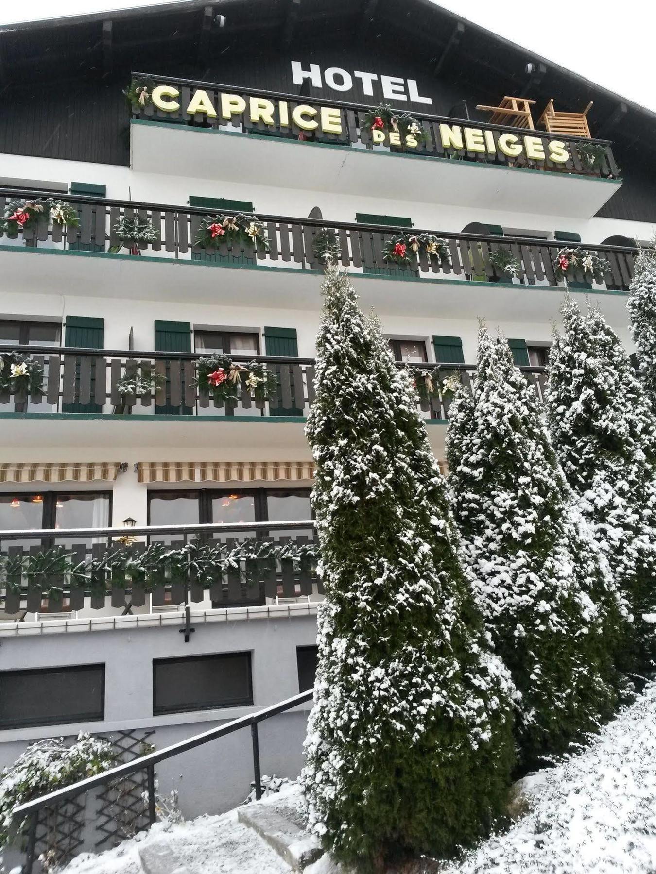 Hotel Le Caprice Des Neiges กงบลู ภายนอก รูปภาพ