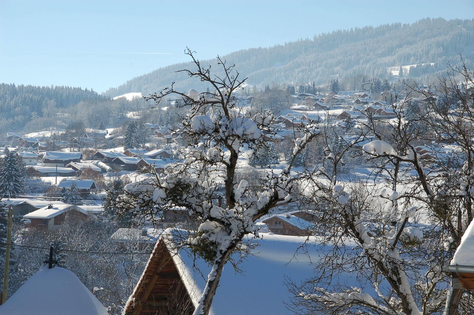 Hotel Le Caprice Des Neiges กงบลู ภายนอก รูปภาพ